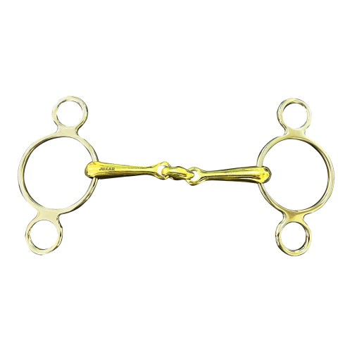 Gold Coated Eggbutt Bit